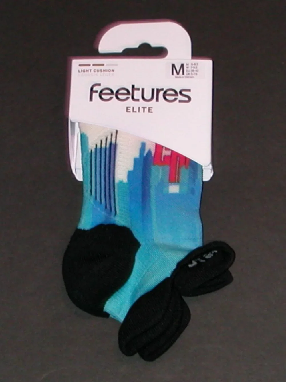 Feetures Elite Tab Socks Ltd. Ed. City Collection Chicago 25 NWT Women's Medium